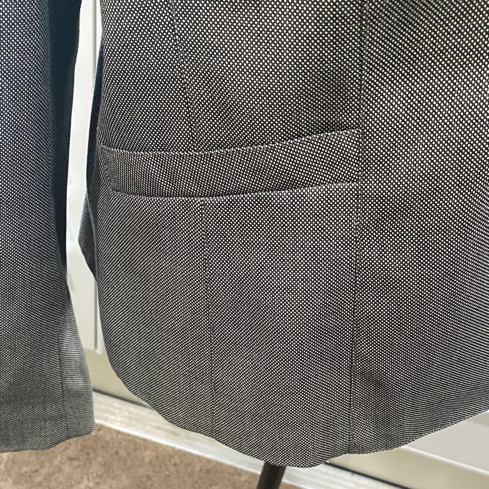 Ann Taylor Light Charcoal Blazer - Picture 3 of 3